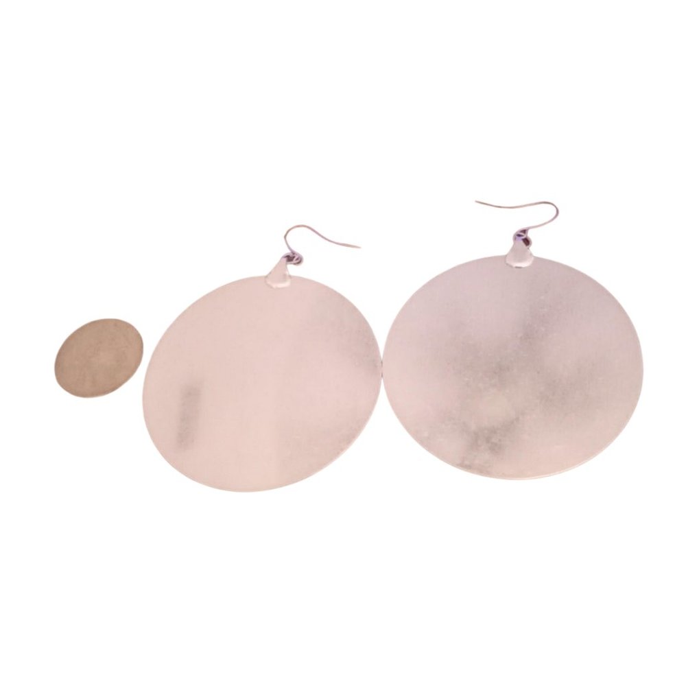 Round Hook Earrings